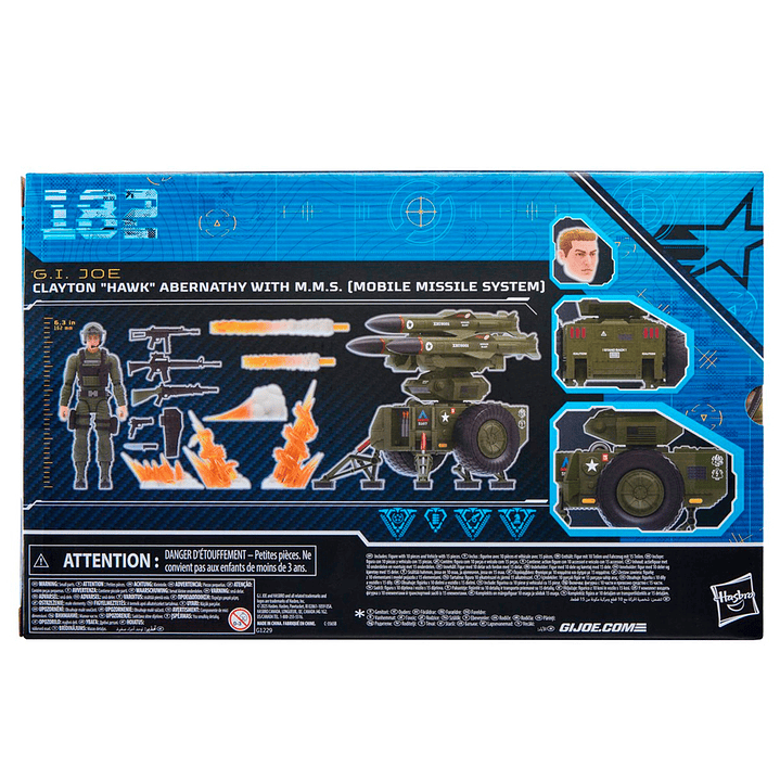 [PRV] Clayton Hawk Abernathy with M.M.S. (Mobile Missile System), G.I. Joe - Classified Series 9