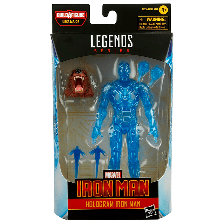 Hologram Iron Man (Ursa Major Wave), Marvel Legends 1