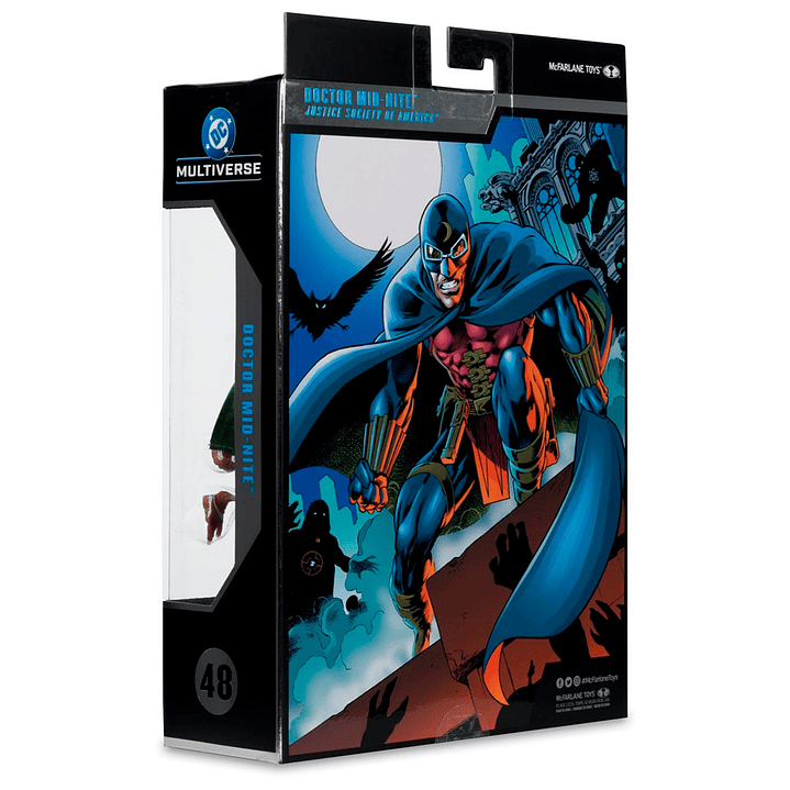 Doctor Mid-Nite (Justice Society of America #48) (Platinum Edition), DC McFarlane Collector Edition - McFarlane Toys 3