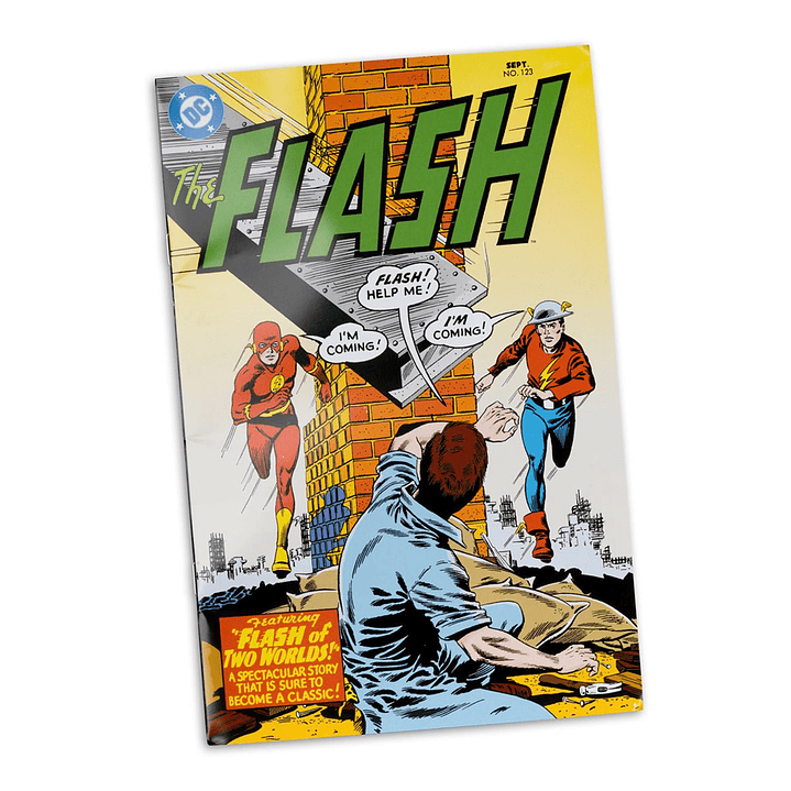 [PRV] The Flash (Barry Allen) (The Flash #123) w/ Comic, DC Direct Page Punchers 3