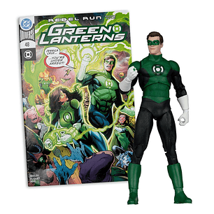 [PRV] Green Lantern (Hal Jordan) (Green Lanterns #48) w/ Comic, DC Direct Page Punchers