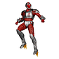[PRV] Rocket Red (Justice League: Generation Lost) - DC Multiverse - Miniatura 1