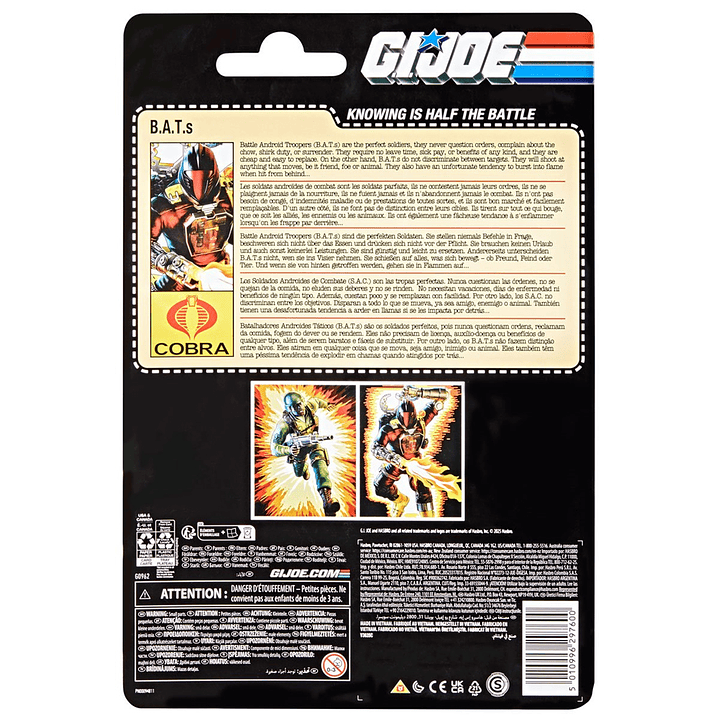 [PRV] Retro Cobra B.A.T. (Battle Android Trooper), G.I. Joe - Classified Series  5