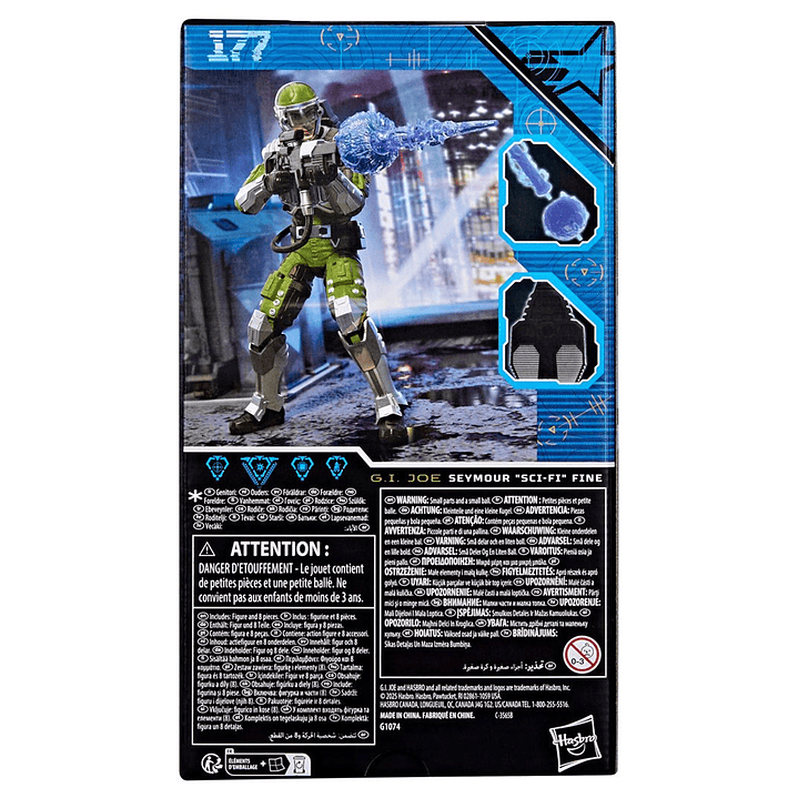 [PRV] Seymour “Sci-Fi” Fine, G.I. Joe - Classified Series 4