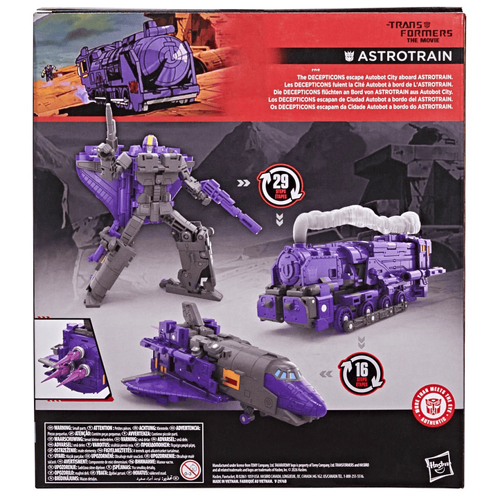 [PRV] Astrotrain Leader Class, Transformers - Studio Series 86 5
