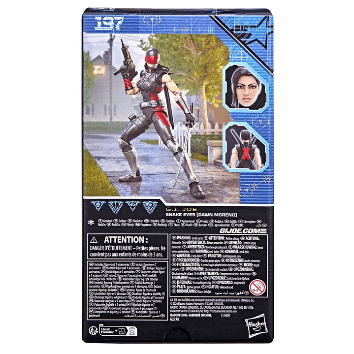 [PRV] Snake Eyes (Dawn Moreno), G.I. Joe - Classified Series 4