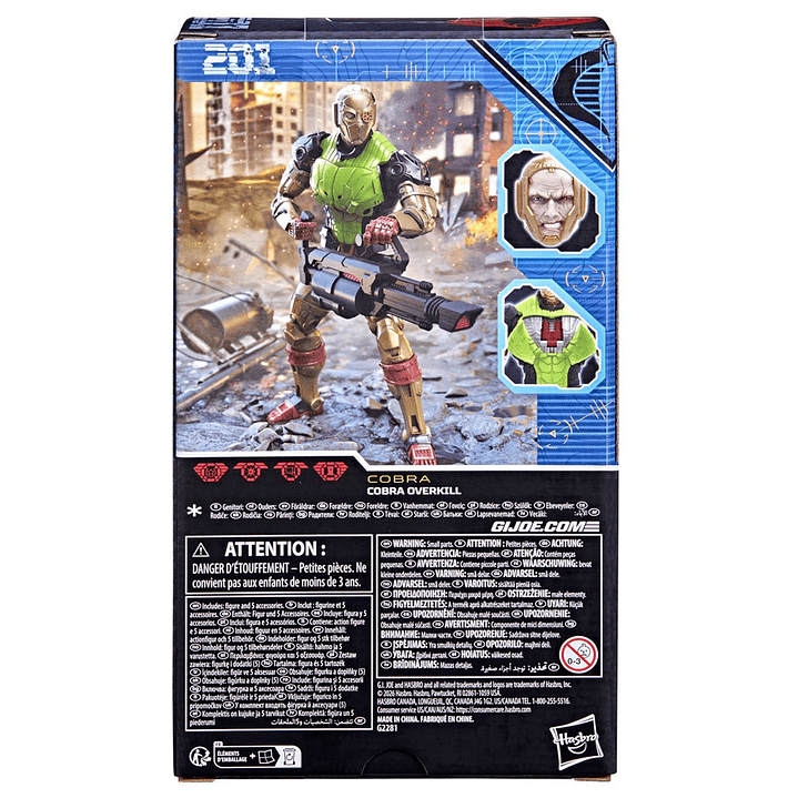[PRV] Cobra Overkill, G.I. Joe - Classified Series 5