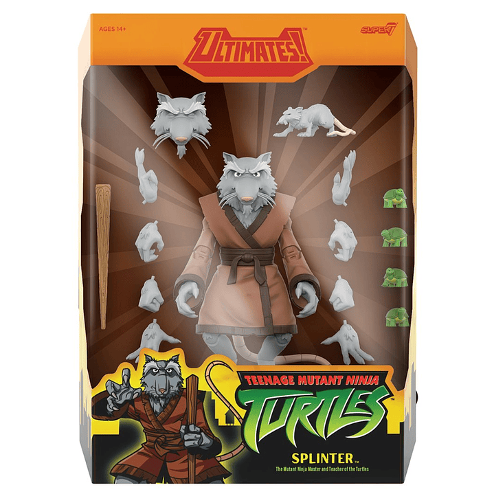 [PRV] Splinter, Teenage Mutant Ninja Turtles 2003 - Ultimates! 3