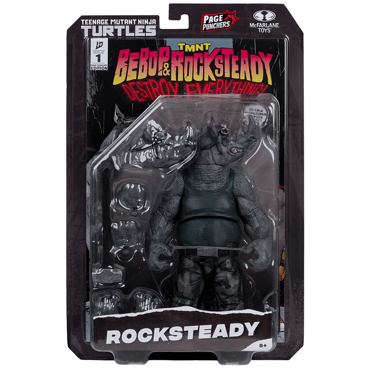 [PRV] Rocksteady, Teenage Mutant Ninja Turtles Page Punchers - McFarlane Toys 4