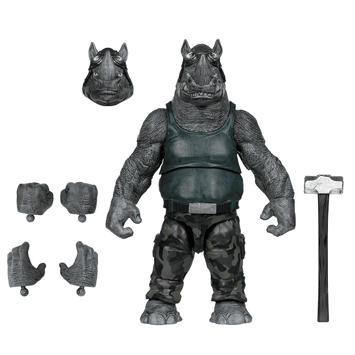 [PRV] Rocksteady, Teenage Mutant Ninja Turtles Page Punchers - McFarlane Toys 2