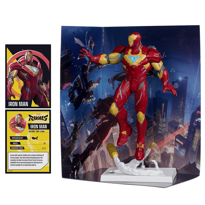 [PRV] Iron Man 1:6 Scale Posed Figure, Marvel Rivals - McFarlane Toys 4
