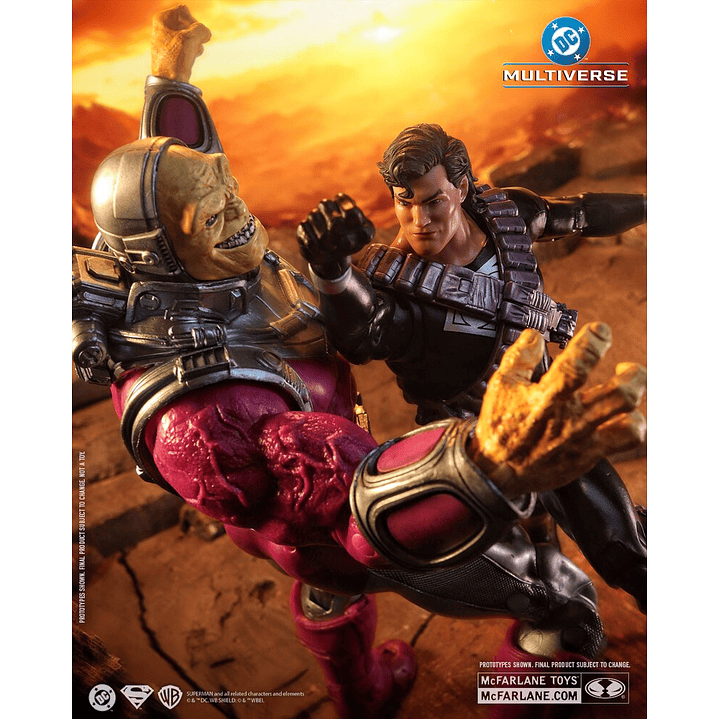 [PRV] Superman vs Mongul (Return of Superman) 2 Pack - DC Multiverse 1