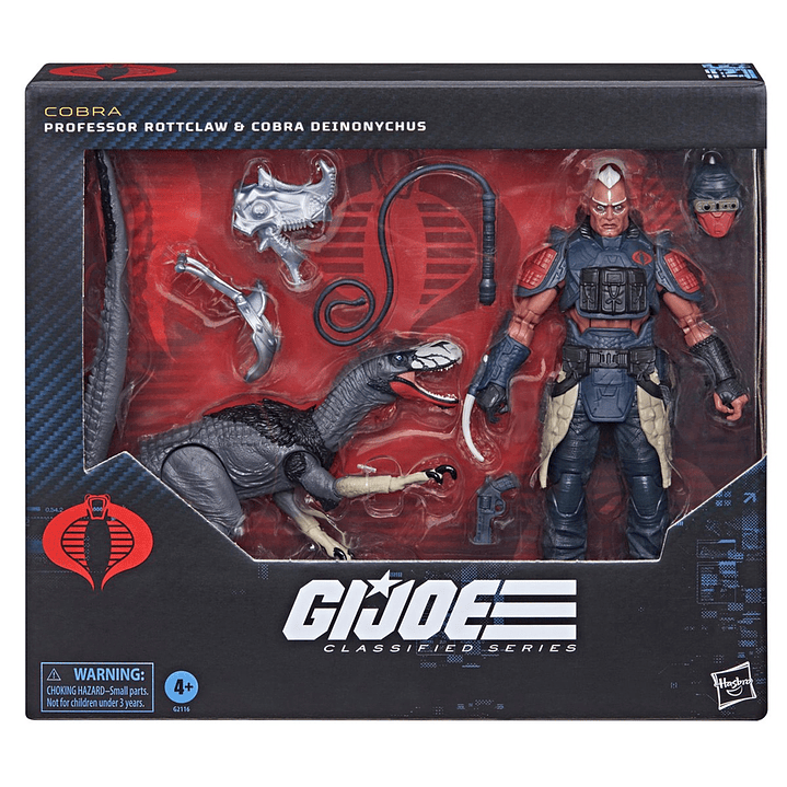 [PRV] Professor Rottclaw & Cobra Deinonychus, G.I. Joe - Classified Series 3