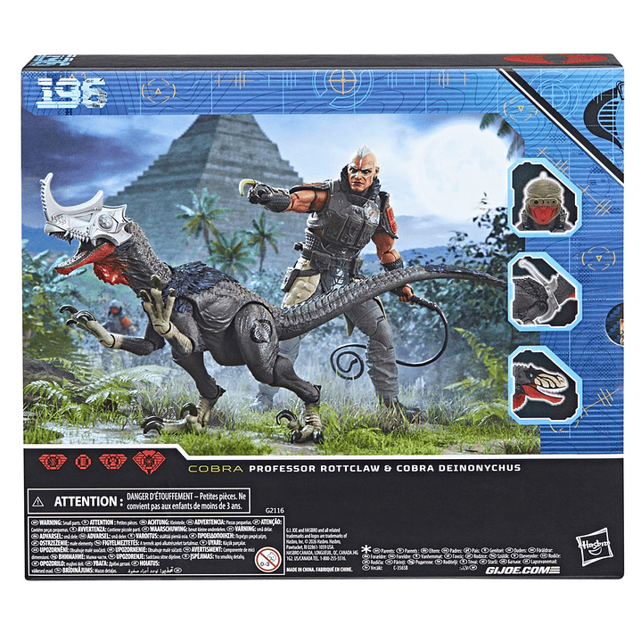 [PRV] Professor Rottclaw & Cobra Deinonychus, G.I. Joe - Classified Series 4
