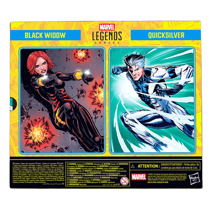 [PRV] Black Widow & Quicksilver 2-Pack, Marvel Legends 7