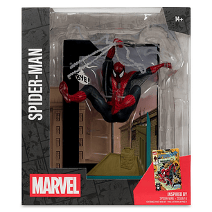 Spider-Man (Spider-Man #6)1:10 Scale Posed Figure, Marvel Comics - McFarlane Toys