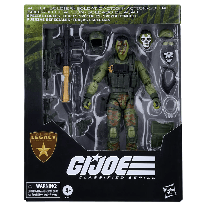 [PRV] Action Soldier - Special Forces, G.I. Joe - Classified Series 3