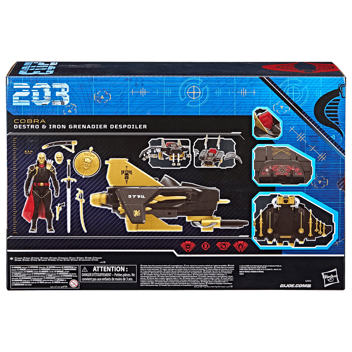 [PRV] Destro & Iron Grenadier Despoiler, G.I. Joe - Classified Series 4