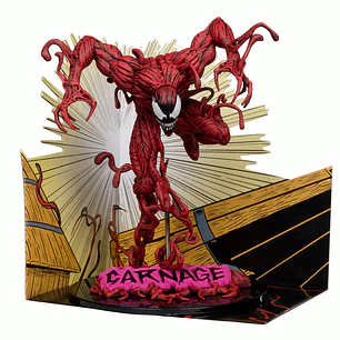 Carnage (The Amazing Spider-Man #362) 1:10 Scale Posed Figure, Marvel Comics - McFarlane Toys