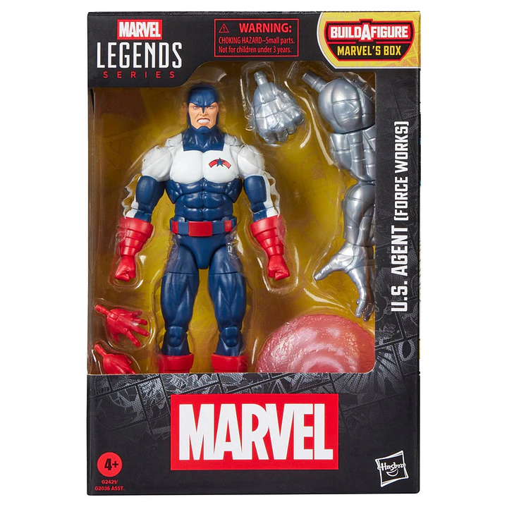 [PRV] U.S. Agent (Force Works) (Marvel's Box BAF), Marvel Legends 3
