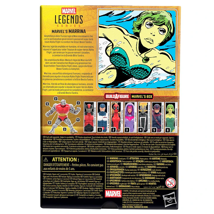 [PRV] Marvel's Marrina (Marvel's Box BAF), Marvel Legends 5