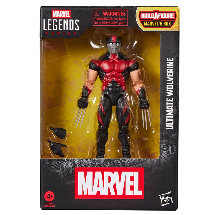 [PRV] Ultimate Wolverine (Marvel's Box BAF), Marvel Legends 4