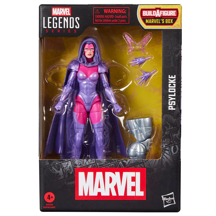 [PRV] Psylocke (Marvel's Box BAF), Marvel Legends 4