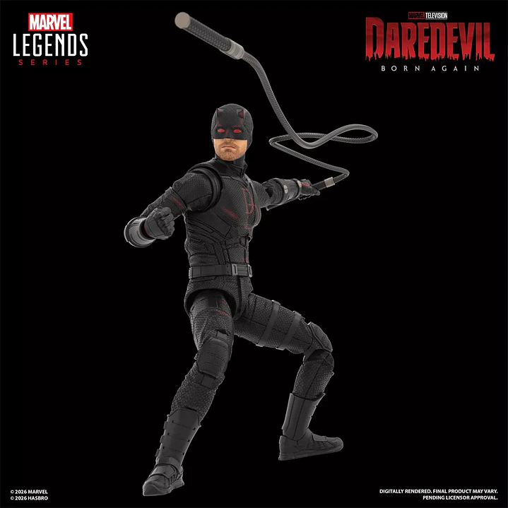 [PRV] Daredevil & Jessica Jones, Daredevil: Born Again - Marvel Legends 4