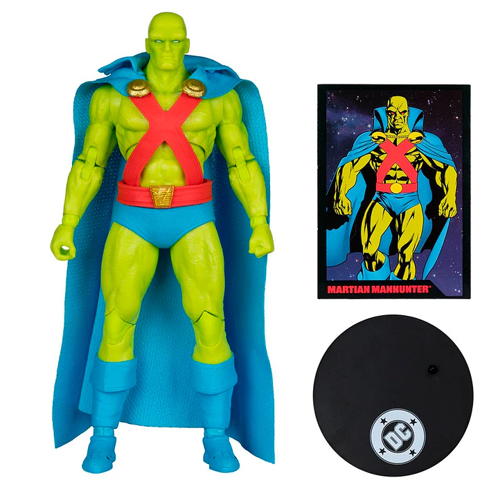 [PRV] Martian Manhunter w/ Comic, DC Direct Page Punchers 2