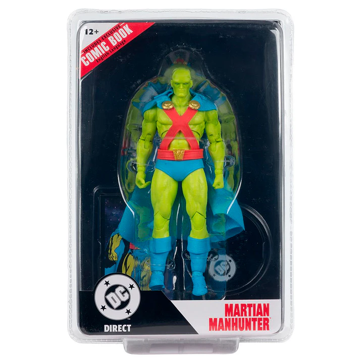 [PRV] Martian Manhunter w/ Comic, DC Direct Page Punchers 3