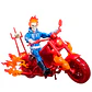 Ghost Rider (Johnny Blaze) w/ Motorcycle, Marvel Legends - Miniatura 3