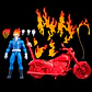 Ghost Rider (Johnny Blaze) w/ Motorcycle, Marvel Legends - Miniatura 2