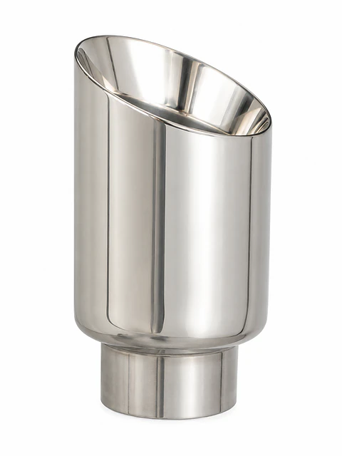 COLA DE ESCAPE CORTE DIAGONAL ACERO INOXIDABLE 304