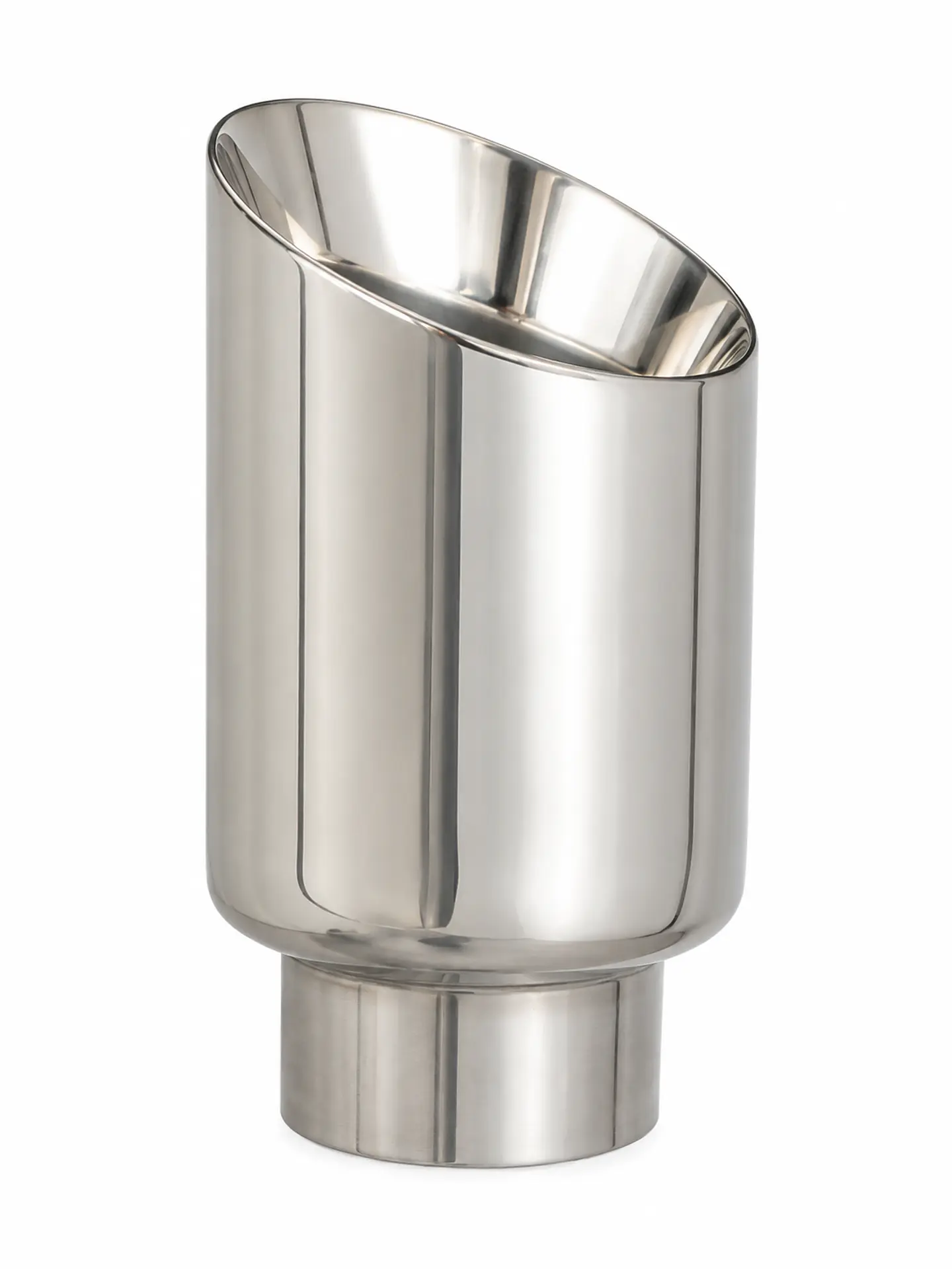 COLA DE ESCAPE CORTE DIAGONAL ACERO INOXIDABLE 304 1