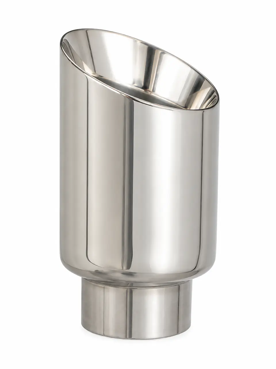 COLA DE ESCAPE CORTE DIAGONAL ACERO INOXIDABLE 304 1