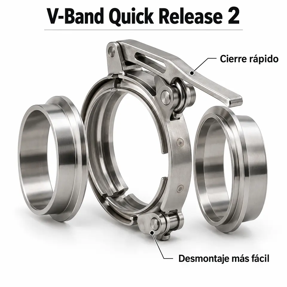 V-BAND QUICK RELEALSE 2 1