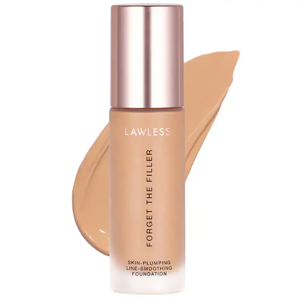 LAWLESS FORGET THE FILLER SKIN-PLUMPING LINE-SMOOTHING FOUNDATION 1