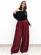 PANTALON PALAZZO MULTIPINZA - Miniatura 7