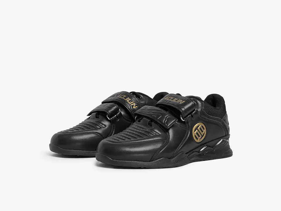 LUXIAOJUN PowerPro Weightlifting Shoes (Black) 6