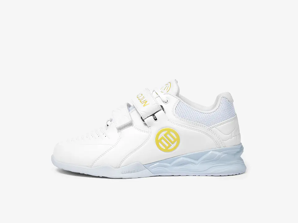 LUXIAOJUN PowerPro Weightlifting Shoes (White) 2