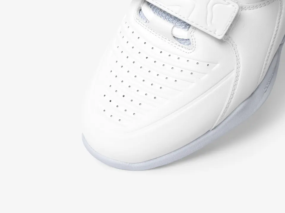 LUXIAOJUN PowerPro Weightlifting Shoes (White) 8