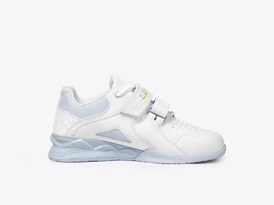 LUXIAOJUN PowerPro Weightlifting Shoes (White) 3