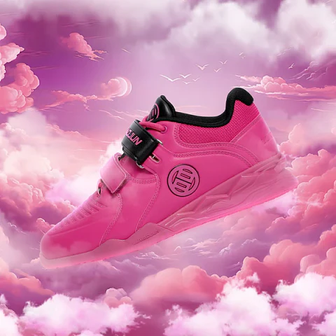 LUXIAOJUN PowerPro Weightlifting Shoes (Pink)