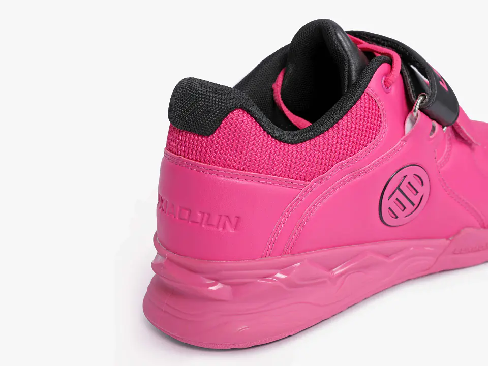 LUXIAOJUN PowerPro Weightlifting Shoes (Pink) 10
