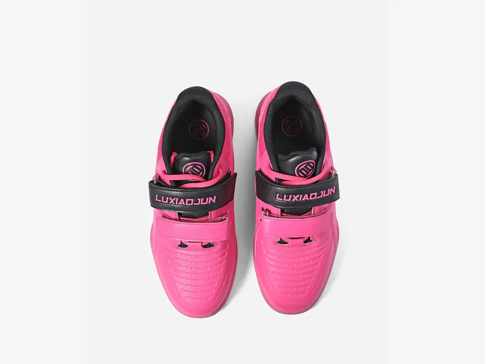 LUXIAOJUN PowerPro Weightlifting Shoes (Pink) 6