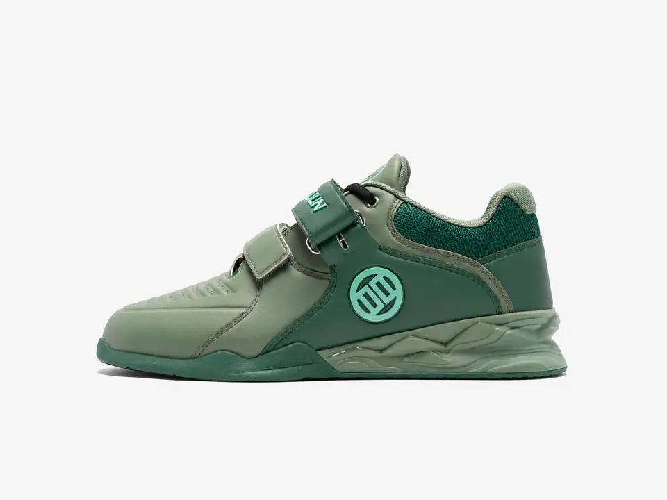LUXIAOJUN PowerPro Weightlifting Shoes (Ranger Green) 2