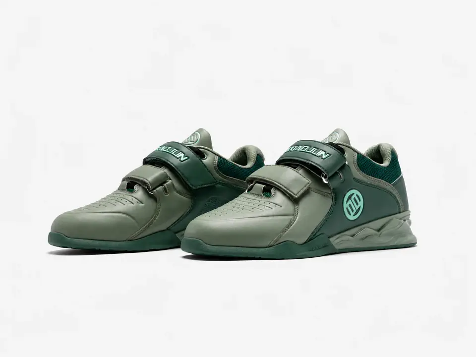 LUXIAOJUN PowerPro Weightlifting Shoes (Ranger Green) 7