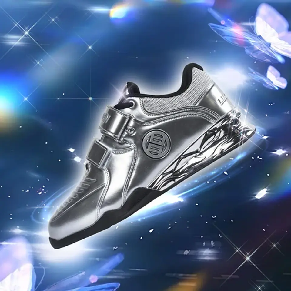 LUXIAOJUN PowerPro Weightlifting Shoes (Silver) 1