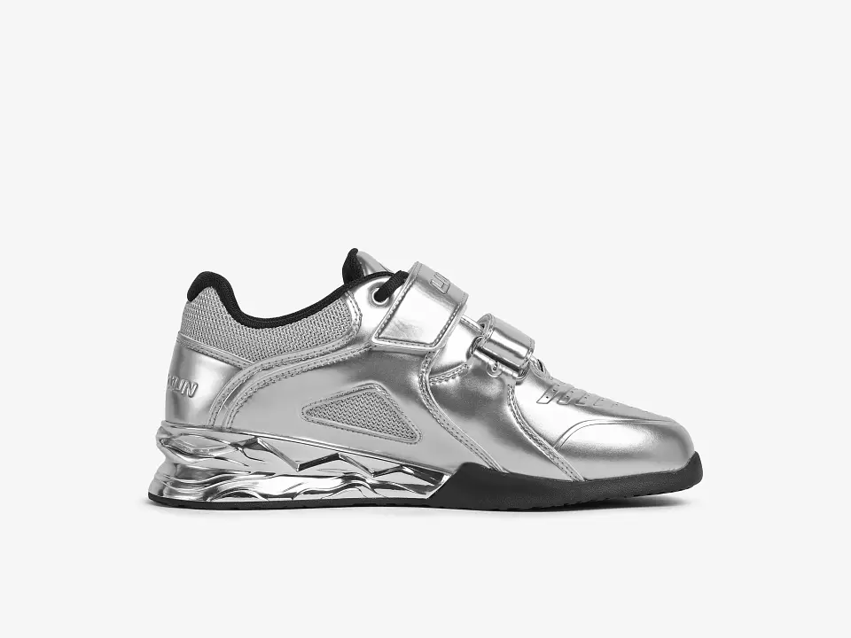 LUXIAOJUN PowerPro Weightlifting Shoes (Silver) 2