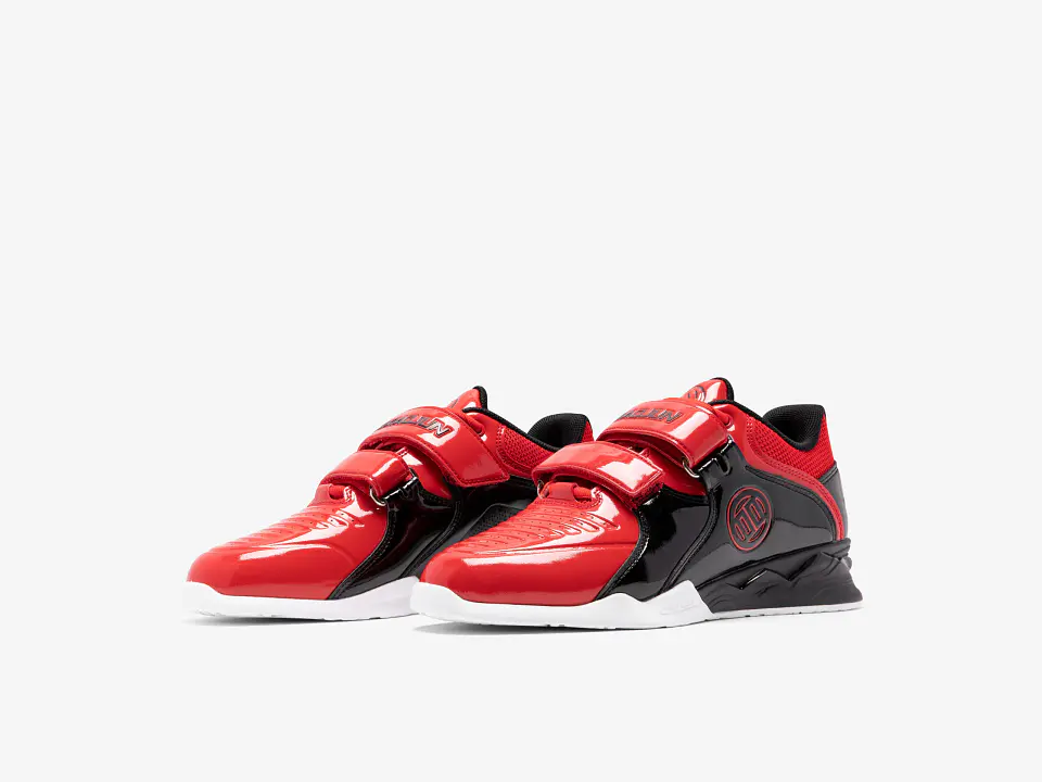 LUXIAOJUN PowerPro Weightlifting Shoes (Iron Red) 6